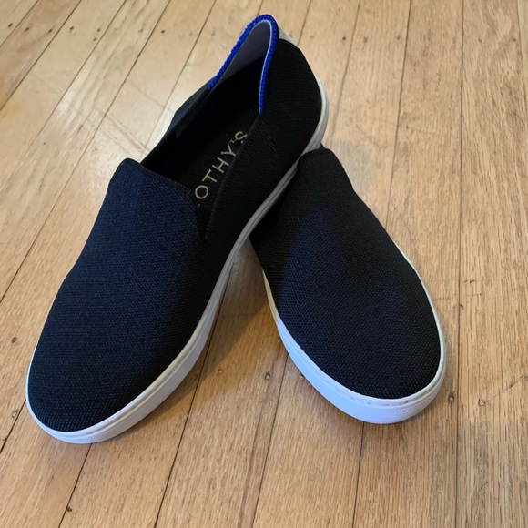 Rothy's Shoes Rothys The Original Slip On Sneaker Womens 85 Black